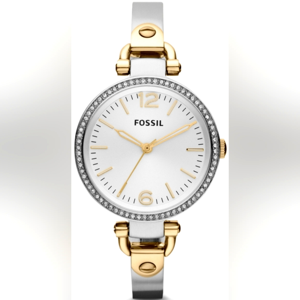 Fossil Women's Gold and Silver Watch